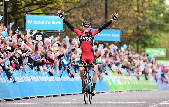 Ben Hermans wins stage 3 of the Yorkshire tour